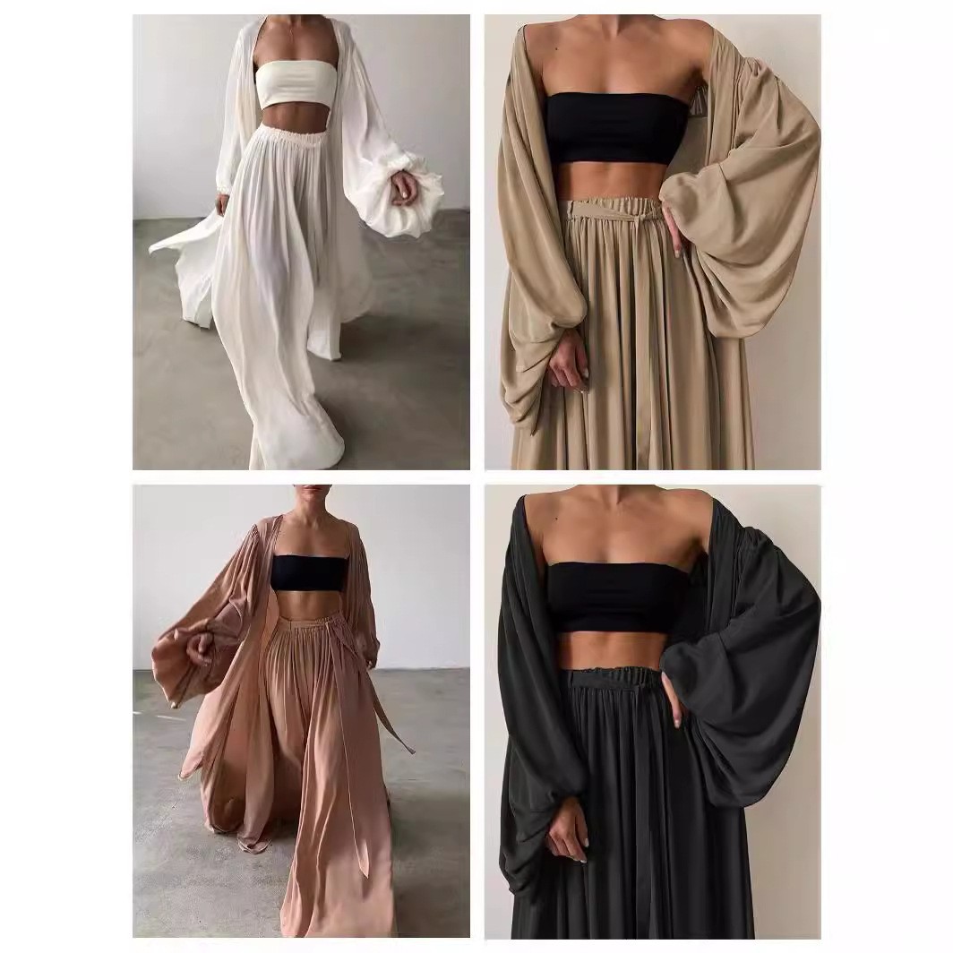 Summer Short Set - ملابس نسائية صيفية وربيعية، طقم من