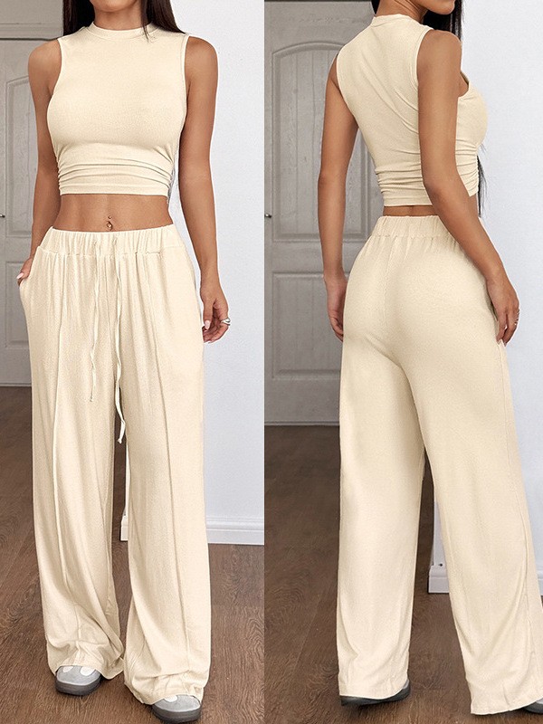 Summer Short Set - طقم صيفي من قطعتين بتصميم Y2K: