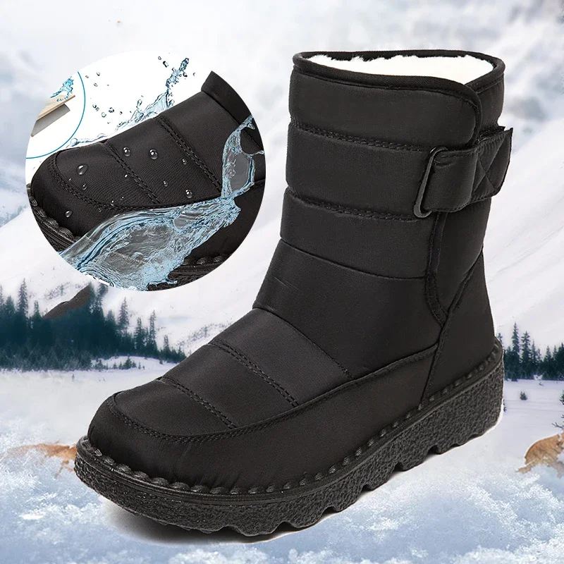 Soft Sole Booties - 2025 أحذية الثلوج مقاوم للماء للنساء