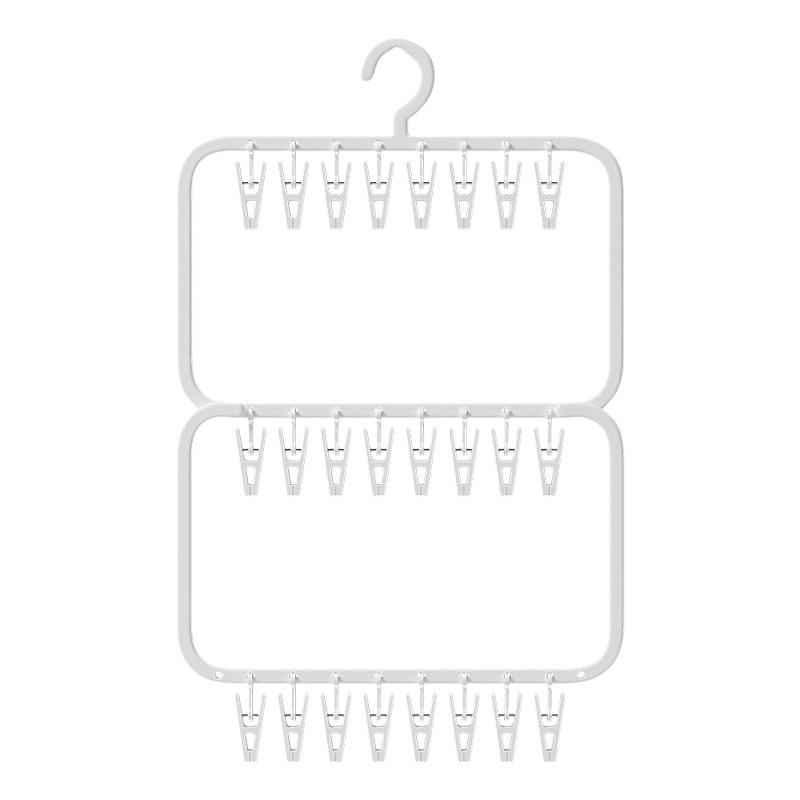 حامل جوارب متعدد المشابك جديد  - مراجعة Baby Clothing Drying Rack وسعره