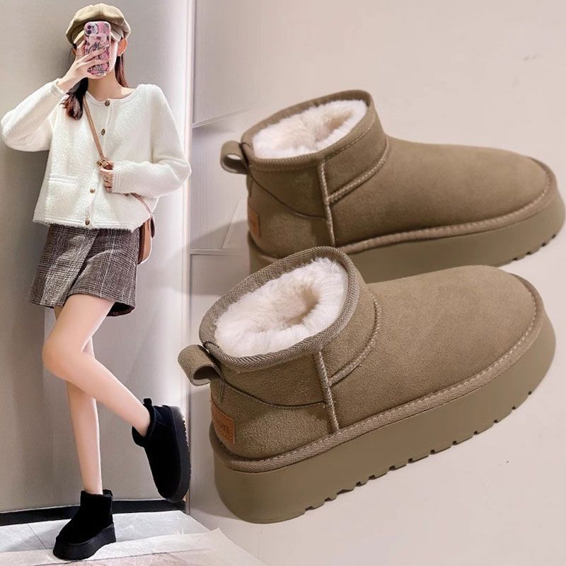 أحذية ثلج نسائية ذات نعل سميك  - مراجعة Soft Sole Booties وسعره