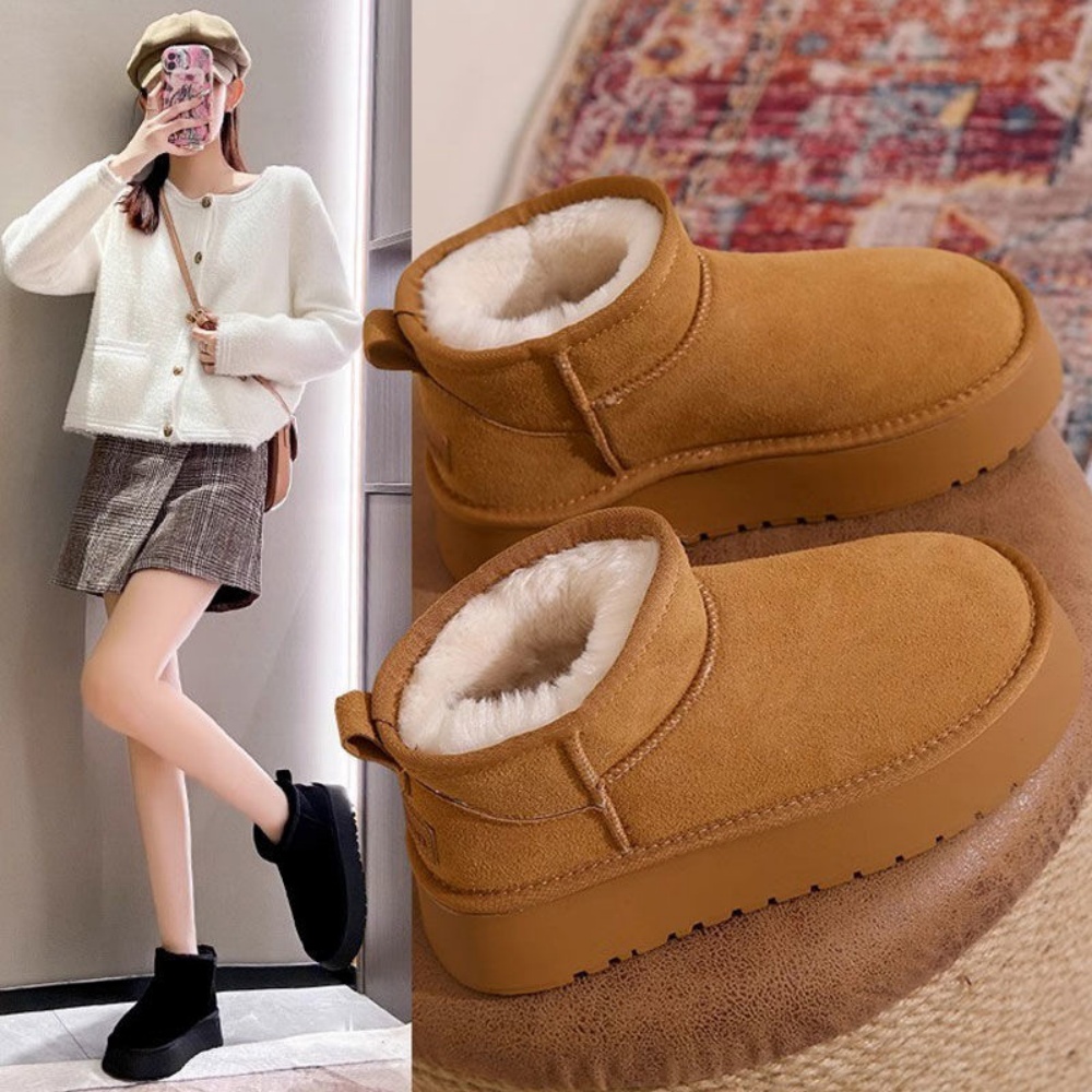 أحذية ثلج نسائية ذات نعل سميك  - مراجعة Soft Sole Booties وسعره