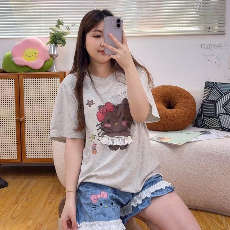 بيجامة نسائية صيفية شعبية بتصم - مراجعة Summer Short Set وسعره