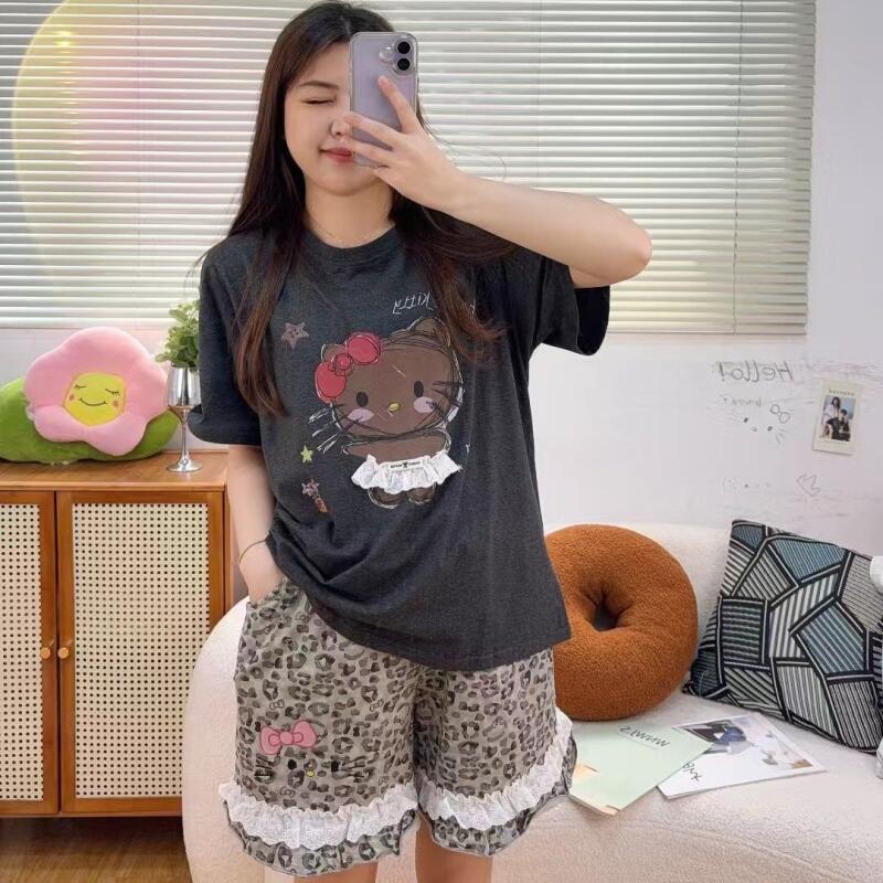 بيجامة نسائية صيفية شعبية بتصم - مراجعة Summer Short Set وسعره