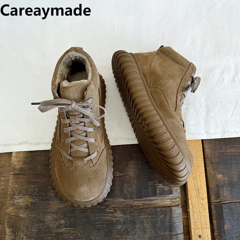 Careaymade-واسعة الرأس جلد طبي - مراجعة Soft Sole Booties وسعره