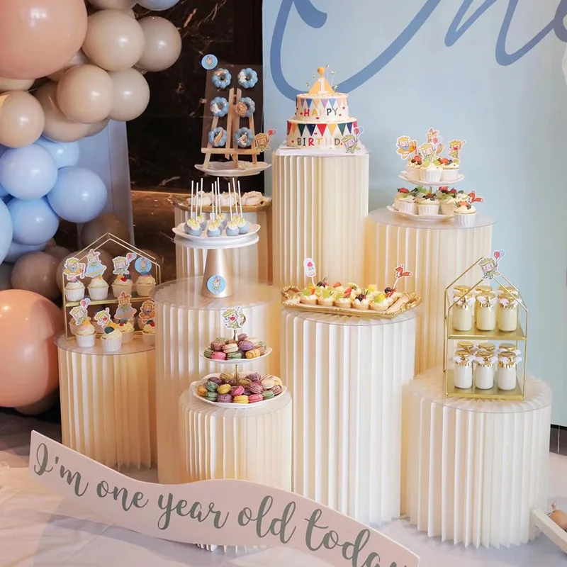 للطي ورقة كعكة الوقوف الزفاف ا - مراجعة Baby Clothing Rack For Baby Shower وسعره