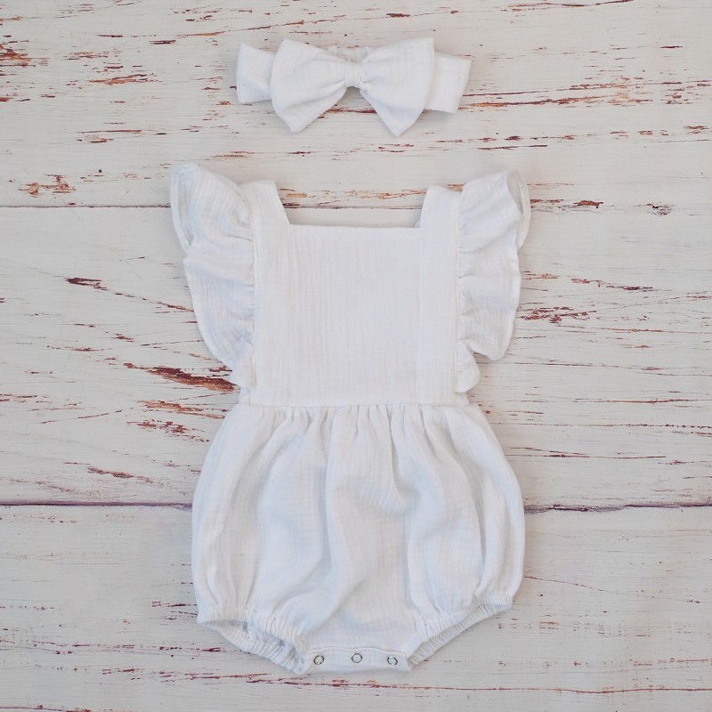 رومبير مزدوج الشاش بكشكشة لحدي - مراجعة Baby Clothing Organic Cotton وسعره