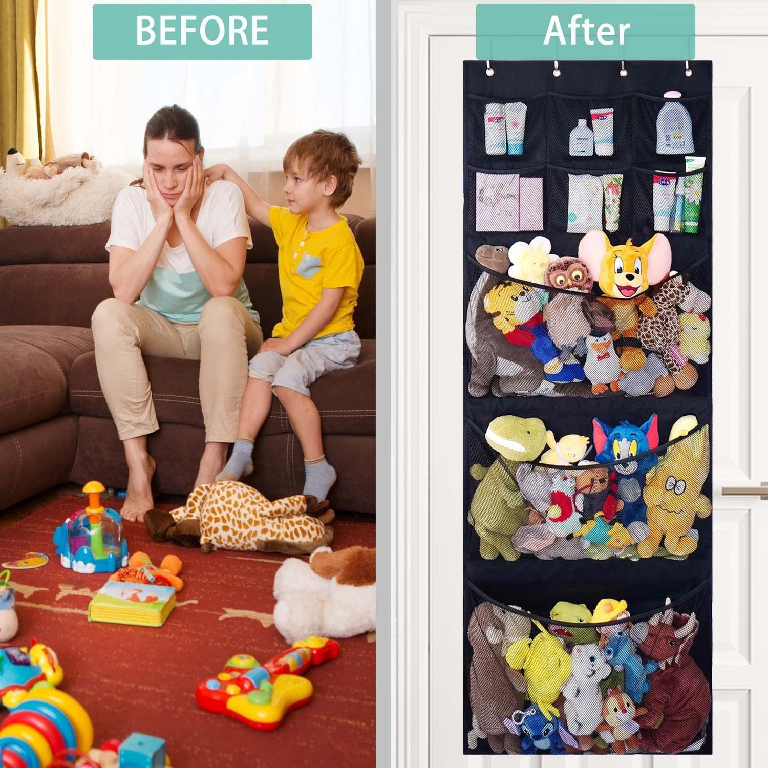 حقيبة تخزين معلقة فوق الباب لت - مراجعة Baby Clothing Types وسعره