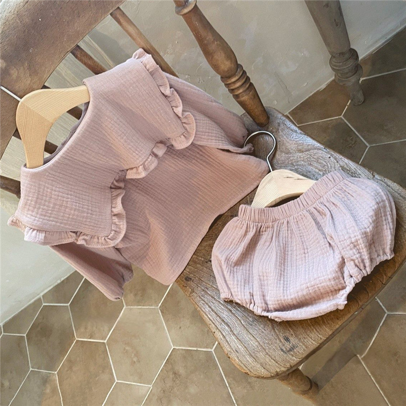 طفل الفتيات القطن العضوي Ruffl - مراجعة Baby Clothing Organic Cotton وسعره