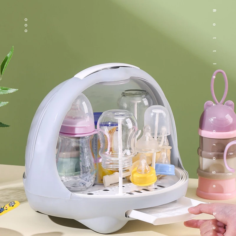 رف تجفيف زجاجات الرضاعة للأطفا - مراجعة Baby Clothing Drying Rack وسعره