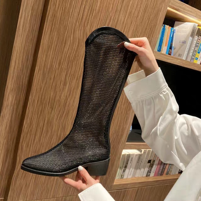 أحذية شبكية طويلة جديدة للصيف  - مراجعة Soft Sole Booties وسعره