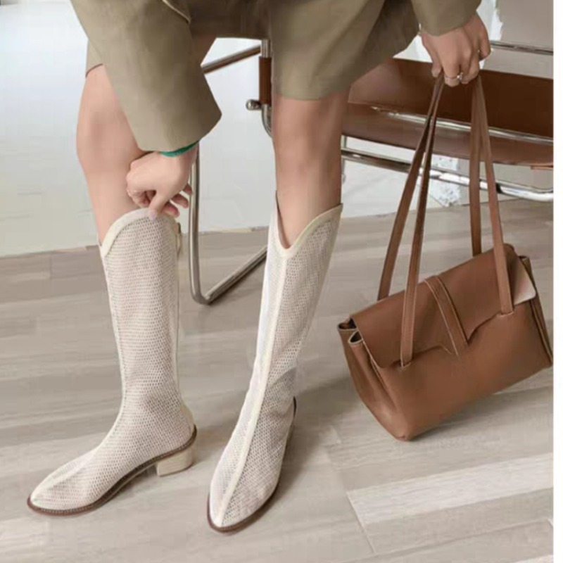 أحذية شبكية طويلة جديدة للصيف  - مراجعة Soft Sole Booties وسعره