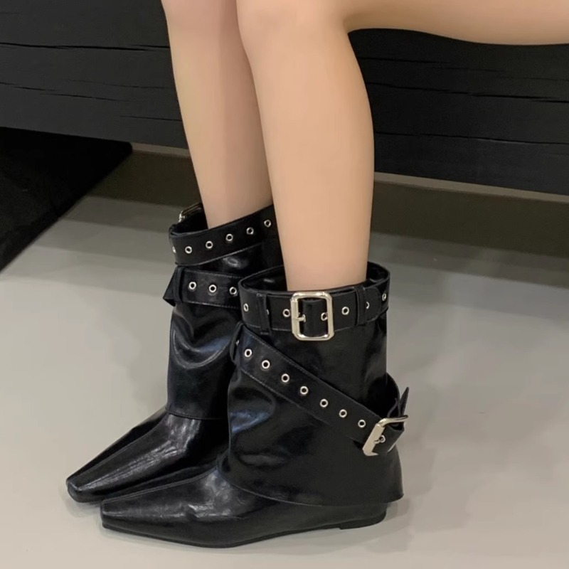 حزام مشبك كم أحذية كعب منخفض 2 - مراجعة Soft Sole Booties وسعره