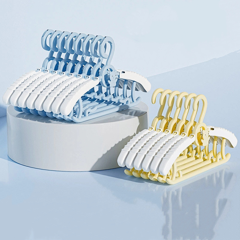 10 قطع من شماعات ملابس الأطفال - مراجعة Baby Clothing Drying Rack وسعره